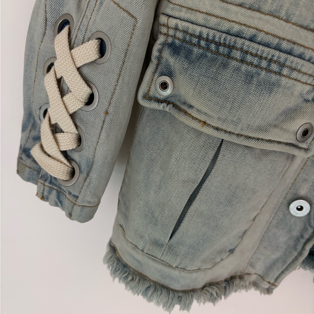 Free People Light blue Denim Jacket - Picture 5 of 6